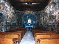 Pinturas del interior del Santuario