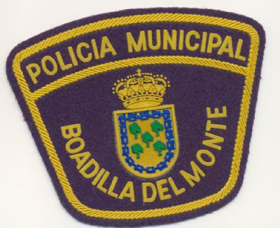 Emblema de Brazo de Policia Municipal de Boadilla del Monte (Madrid)
