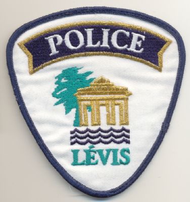 Emblema de Brazo de Policia Lvis (Canada)