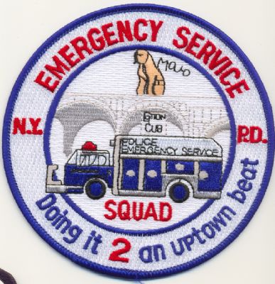 Emblema Brazo Emergencias N.Y. (U.S.A.) SQUAD 2
