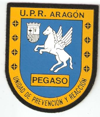 Emblema de Brazo de Unidad de Prevencin y Respuesta de Aragn (CNP)