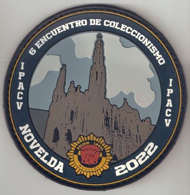 Emblema 6 Encuentro Coleccionismo Policial Novelda 2022