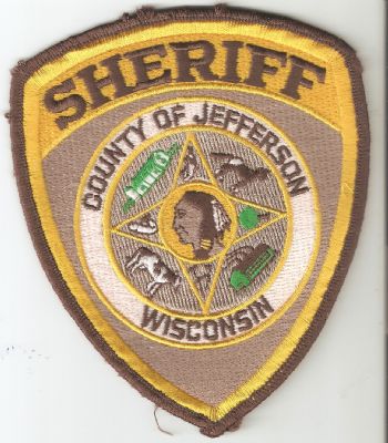 Emblema Sheriff Jefferson (Wisconsin) U.S.A.