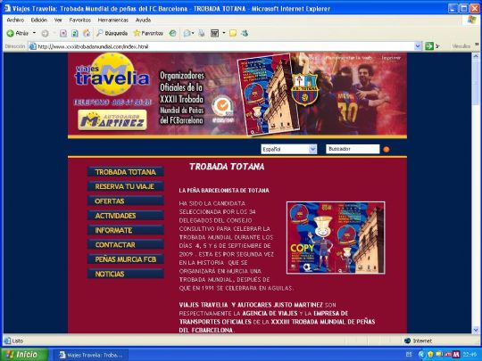 ACTIVADA LA PAGINA WEB ESPECIFICA DE LA XXXII TROBADA