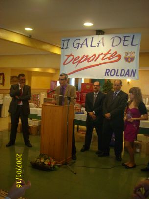 LA PB TOTANA PARTICIPA EN LA II GALA DEL DEPORTE DE ROLDAN