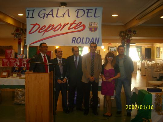 LA PB TOTANA PARTICIPA EN LA II GALA DEL DEPORTE DE ROLDAN