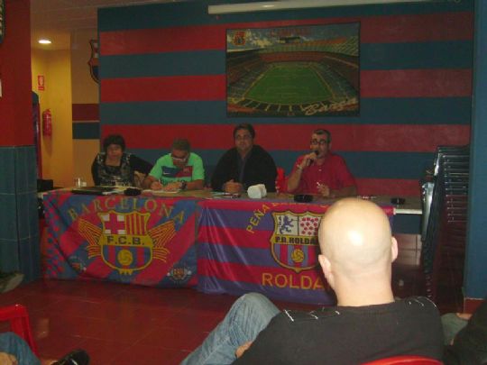 ASAMBLEA DE LA FEDERACION DE PEAS BARCELONISTAS DE LA REGION DE MURCIA EN ROLDAN