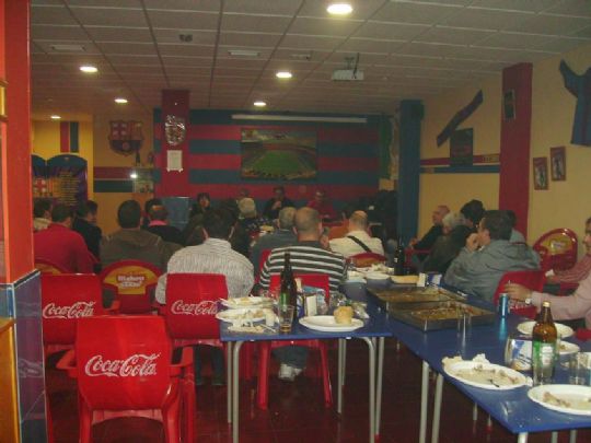 ASAMBLEA DE LA FEDERACION DE PEAS BARCELONISTAS DE LA REGION DE MURCIA EN ROLDAN