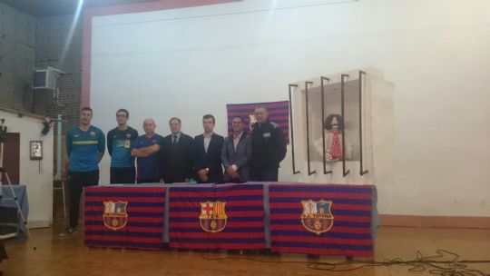 LA FUNDACIN DEL FC BARCELONA VISITA EL CENTRO PENITENCIARIO MURCIA I