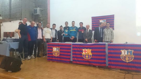 LA FUNDACIN DEL FC BARCELONA VISITA EL CENTRO PENITENCIARIO MURCIA I