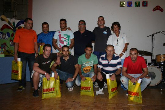 ENTREGA DE PREMIOS DE LAS ACTIVIDADES DEPORTIVAS DE LAS FIESTAS DE LA MERCED DEL CENTRO PENITENCIARIO MURCIA I DE SANGONERA. (25/09/2012)