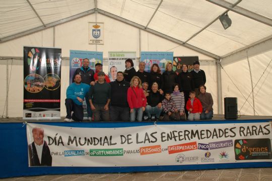 PEA BARCELONISTA DE TOTANA COLABORA EN LA III RUTA SOLIDARIA POR LAS ENFERMEDADES RARAS SIERRA DE MARIA 3 DE FEBRERO. (05/02/2013) 