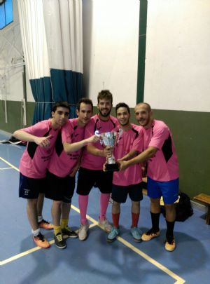 EL EQUIPO DE LA PEA BARCELONISTA DE TOTANA  MAMBO SE PROCLAMA CAMPEN DE LA LIGA DE FTBOL-SALA AFICIONADOS