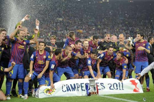 LA PEA BARCELONISTA DE TOTANA VIAJ A LA SUPERCOPA DE ESPAA 