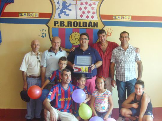 LA PB TOTANA PARTICIPO EN EL I ANIVERSARIO DE LA PB ROLDAN