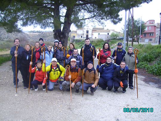 LA PB TOTANA COLABORA Y PARTICIPA EN LA PEREGRINACION DE LAS ENFERMEDADES RARAS A CARAVACA DE LA CRUZ