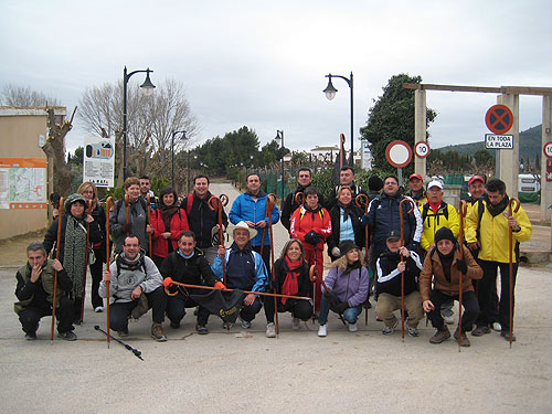 LA PB TOTANA COLABORA Y PARTICIPA EN LA PEREGRINACION DE LAS ENFERMEDADES RARAS A CARAVACA DE LA CRUZ