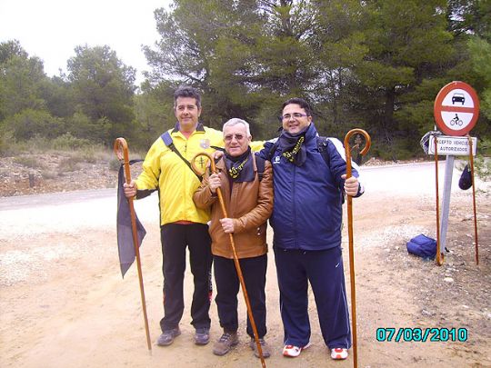 LA PB TOTANA COLABORA Y PARTICIPA EN LA PEREGRINACION DE LAS ENFERMEDADES RARAS A CARAVACA DE LA CRUZ