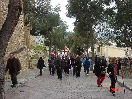 LA PB TOTANA COLABORA Y PARTICIPA EN LA PEREGRINACION DE LAS ENFERMEDADES RARAS A CARAVACA DE LA CRUZ