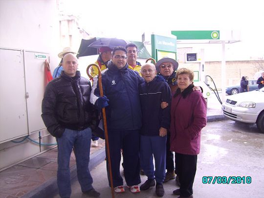 LA PB TOTANA COLABORA Y PARTICIPA EN LA PEREGRINACION DE LAS ENFERMEDADES RARAS A CARAVACA DE LA CRUZ