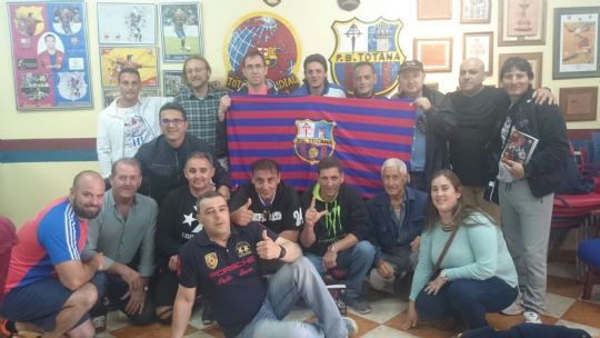 LA PEA BARCELONISTA DE TOTANA SOLIDARIA CON PERSONAS PRIVADAS DE LIBERTAD DEL CENTRO PENITENCIARIO MURCIA I