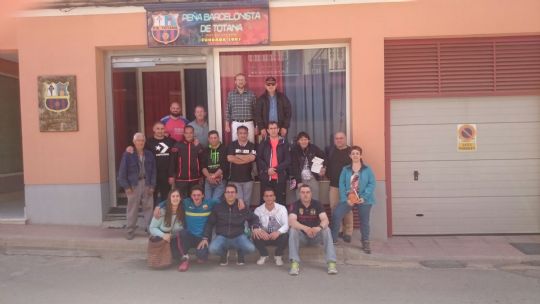 LA PEA BARCELONISTA DE TOTANA SOLIDARIA CON PERSONAS PRIVADAS DE LIBERTAD DEL CENTRO PENITENCIARIO MURCIA I