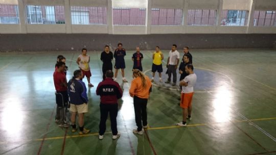 SE INICIA LA II ESCUELA DEL FC BARCELONA EN EL CENTRO PENITENCIARIO MURCIA I