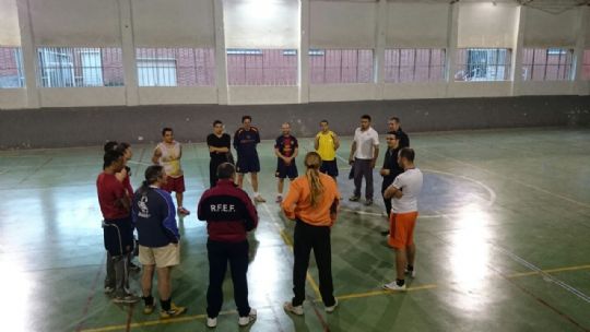 SE INICIA LA II ESCUELA DEL FC BARCELONA EN EL CENTRO PENITENCIARIO MURCIA I