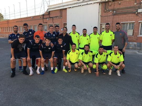 LA PB TOTANA ORGANIZA EL I TORNEO DE FUTBOL SALA SOLIDARIO EN EL CENTRO PENITENCIARIO MURCIA I 