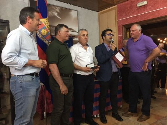 LA PEA BARCELONISTA DE TOTANA PARTICIPA EN EL XX ANIVERSARIO DE LA PEA BARCELONISTA DE ALHAMA DE MURCIA