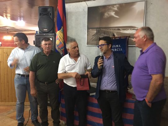 LA PEA BARCELONISTA DE TOTANA PARTICIPA EN EL XX ANIVERSARIO DE LA PEA BARCELONISTA DE ALHAMA DE MURCIA