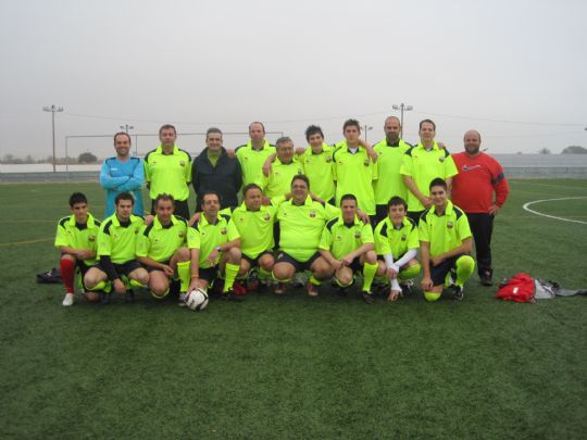 LA PB TOTANA GANA EL I TORNEO DE NAVIDAD DE FUTBOL 7 INTERPEAS JUGADO EN ROLDAN