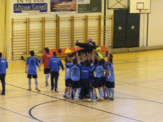 ENHORABUENA AL CLUB FUTBOL SALA CAPUCHINOS DE TOTANA