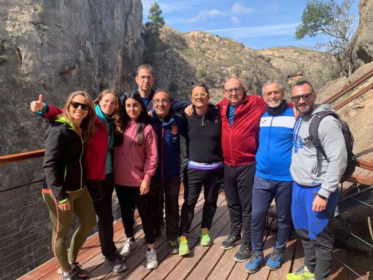 Personas privadas de libertad visitan la cueva de la Serreta