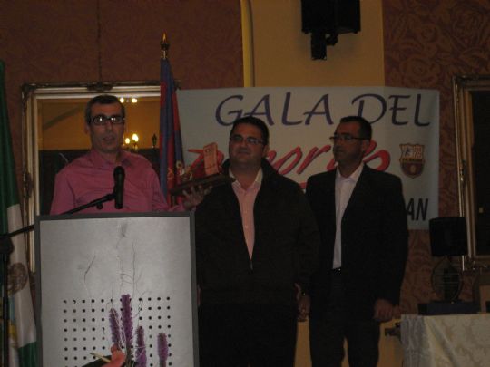 LA PB TOTANA EN LA CENA GALA DEL DEPORTE DE ROLDAN