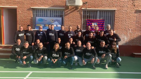 La Pea Barcelonista de Totana colabora con la 11 Edicin del Programa Matrix en el Centro Penitenciario de Murcia