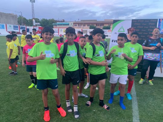 Gran xito de participacin en el II torneo solidario de ftbol base de los centros educativos de Totana