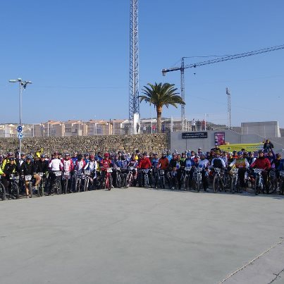 PEDALADAS SOLIDARIAS. LA PB TOTANA COLABORA EN LA I MARCHA MTB POR LAS ENFERMEDADES RARAS. (25/02/2013)