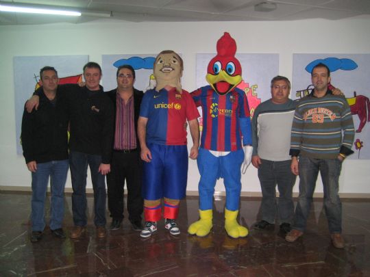 LA PB TOTANA  REPARTIO REGALOS EN EL HOSPITAL VIRGEN DE LA ARRIXACA DE MURCIA