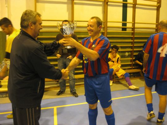 EL EQUIPO DE FUTBOL SALA DE LA PB TOTANA SE HA PROCLAMADO CAMPEON DE LA LIGA DE FUTBOL SALA INVIERNO 09/10 Y CAMPEON DEL PLAY-OFF