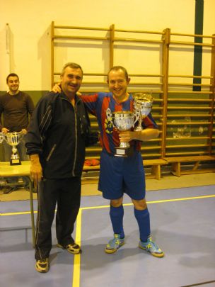 EL EQUIPO DE FUTBOL SALA DE LA PB TOTANA SE HA PROCLAMADO CAMPEON DE LA LIGA DE FUTBOL SALA INVIERNO 09/10 Y CAMPEON DEL PLAY-OFF