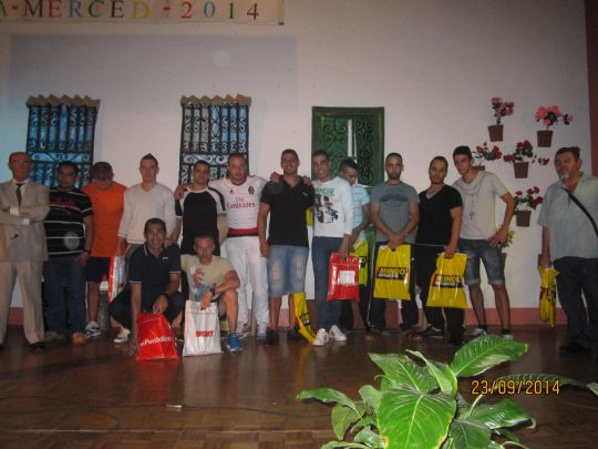 XITO DE PARTICIPACIN EN LAS ACTIVIDADES DEPORTIVAS QUE LA PB TOTANA HA ORGANIZADO EN EL EL CENTRO PENITENCIARIO MURCIA I, CON MOTIVO DE LAS FIESTAS DE LA MERCED 2014