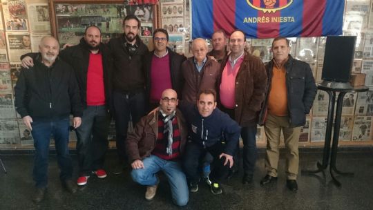 LA PEA BARCELONISTA DE TOTANA EN FUENTEALBILLA