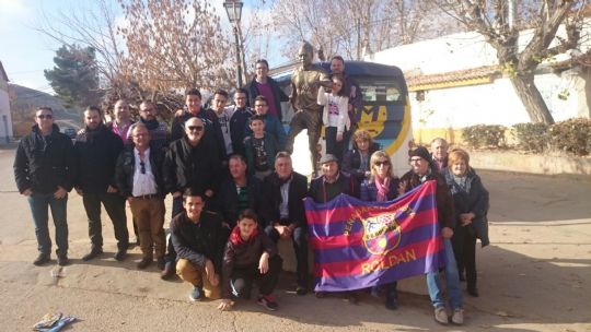 LA PEA BARCELONISTA DE TOTANA EN FUENTEALBILLA