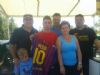 LA PEA BARCELONISTA DE TOTANA REALIZA UNA RIFA SOLIDARIA EN EL I CAMPEONATO DE PETANCA POR LAS ENFERMEDADES RARAS