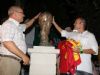  LA PB TOTANA PARTICIPO EN EL HOMENAJE DE FUENTEALBILLA A ANDRES INIESTA 